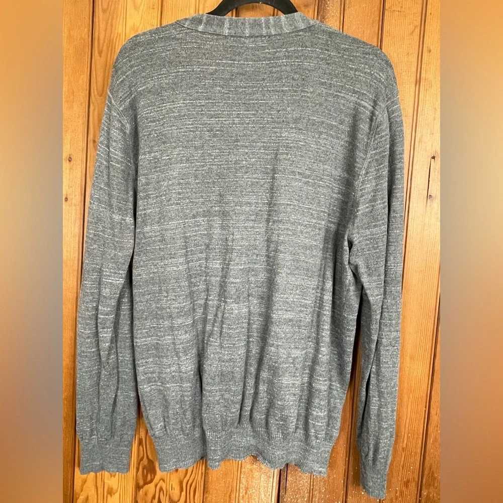 J. Crew Gray Cardigan Size XL, 100% Cotton